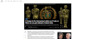 El Informador de Argentina Cacique de Oro Internacional 2025